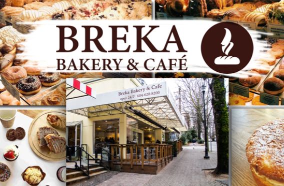 Breka Bakery photo collage